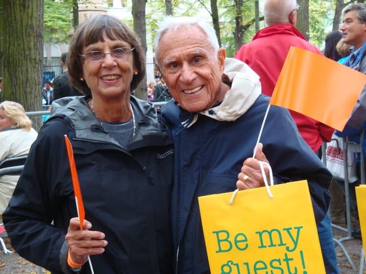 Lynn Brooks and her Husband