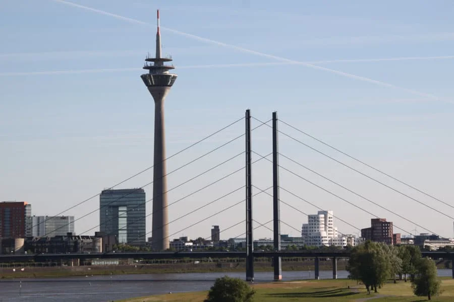 Duesseldorf – © Walter Heeb (Duesseldorf Greeters) On the Rhine river - Dusseldorf Greeters