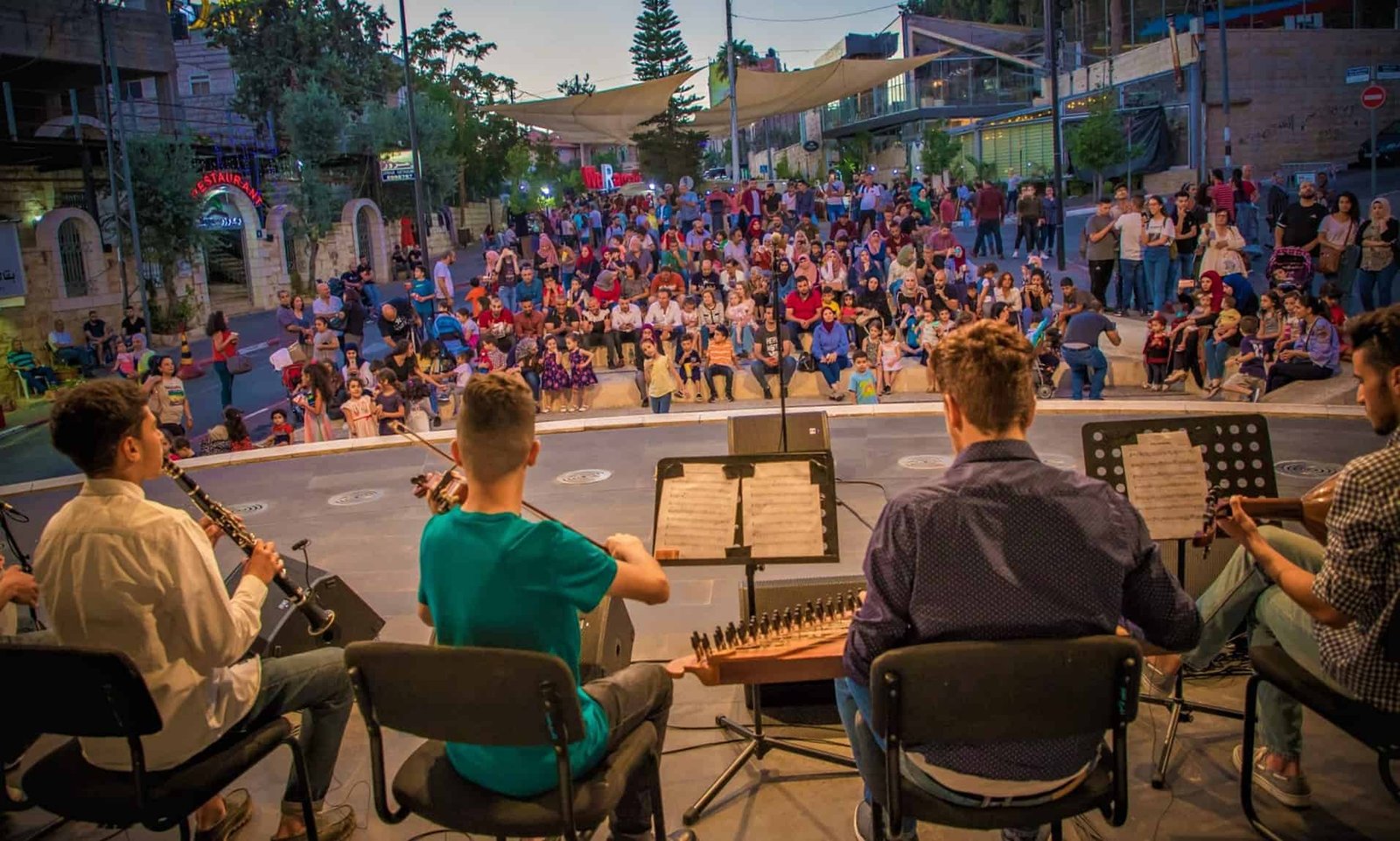 Ramallah Ramallah concert in city center