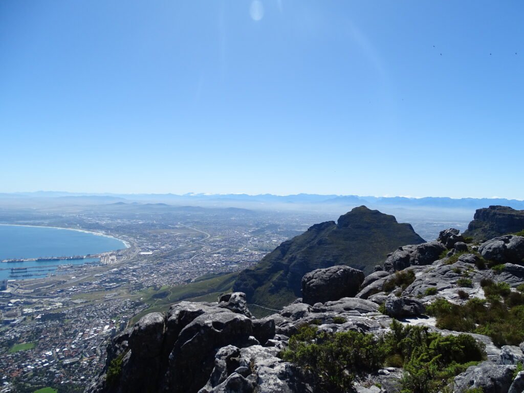 Capetown view from Table Mountain